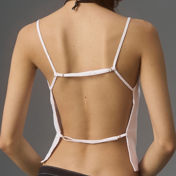 Anthropologie Open Back Apron Tank Top Size XLarge New with tags in bag - Picture 2 of 7